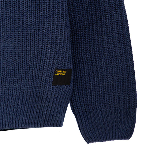 Carhartt WIP Forth Sweater Air Force Blue I033883 Degli Uberti